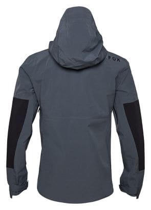 Fox Defend 3L Water Long Sleeve Jacket Grey