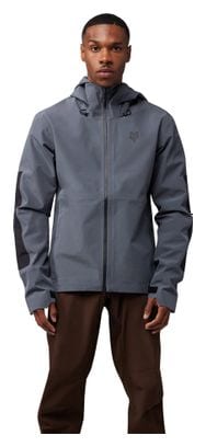 Fox Defend 3L Water Long Sleeve Jacket Grey