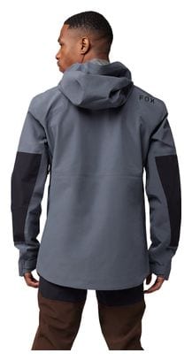 Fox Defend 3L Water Long Sleeve Jacket Grey