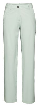 Pantaloni da escursionismo Mammut V Verde Chiaro Donna