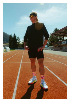 Incylence Waves Electric Socks White/Orange