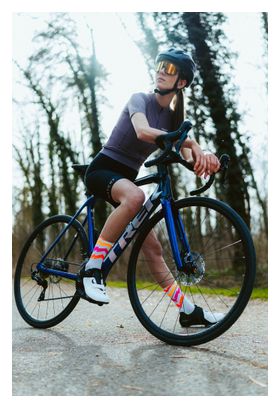Incylence Waves Electric Socks White/Orange