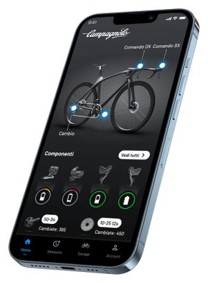 Campagnolo Super Record Wireless 2x12S Schaltgruppe | 50/34T | 10-29T | BB386 PF86.5 (mit elektrischem Teil)