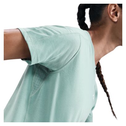 Maillot de manga corta Nike Trail Azul, Mujer