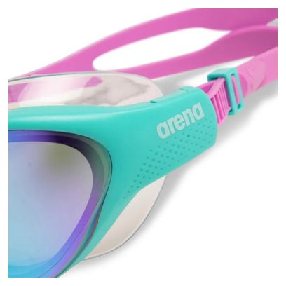 Arena The One Jr Mirror Violett/Blau Kinder 6-12 Jahre