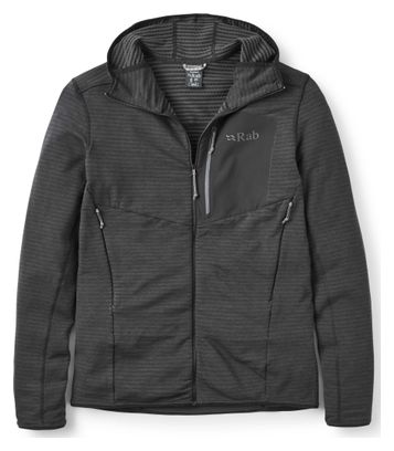 RAB Ascendor Light Hoody Heren Zwart Fleece