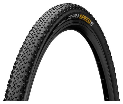 Gravel Continental Terra Speed 700 mm Pneumatico Tubeless Ready Nero Chili Protection