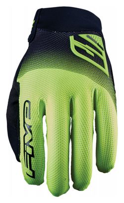 Cinque guanti XR-Pro nero / giallo fluorescente