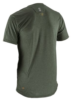 Camiseta de manga corta Leatt MTB All Mtn 2.0 Verde