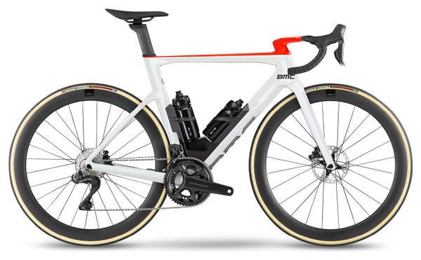 BMC Timemachine Road 01 Two Bicicleta de carretera Shimano Ultegra Di2 12S 700 mm Blanca 2023