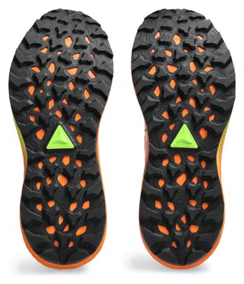 Chaussures Trail Asics GEL-Trabuco 11 Blanc Orange Homme