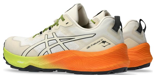 Asics GEL-Trabuco 11 White Orange Men's Trail Shoes