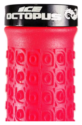 Manopole Ice Octopus Rosso Nero