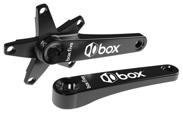 Box Five BMX crankset JIS Square Shaft Black