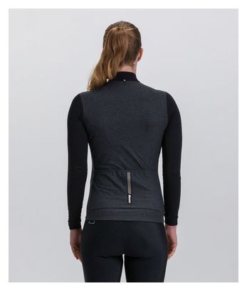 <p>Maillot</p>Santini Pure de manga larga para mujer Negro