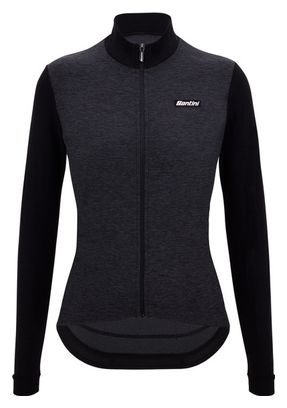 <p>Maillot</p>Santini Pure de manga larga para mujer Negro