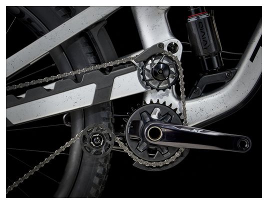 Mountain bike full-suspension Trek Slash 9.8 Shimano 12V 29/27,5'' Argento Gen 6 - Bicicletta da esposizione