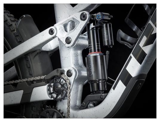 Mountain bike full-suspension Trek Slash 9.8 Shimano 12V 29/27,5'' Argento Gen 6 - Bicicletta da esposizione