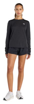 New Balance RC Essential Lauf-T-Shirt für Damen, schwarz