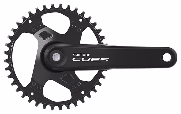 Shimano Cues FC-U4000-1 Kurbelgarnitur 40T 9/10/11S Schwarz