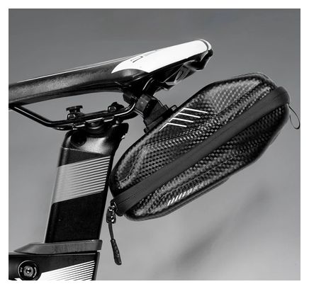 Sacoche de selle WILD MAN pour vélo étanche 0 8 L noire