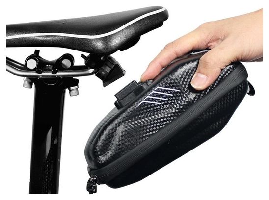 Sacoche de selle WILD MAN pour vélo étanche 0 8 L noire