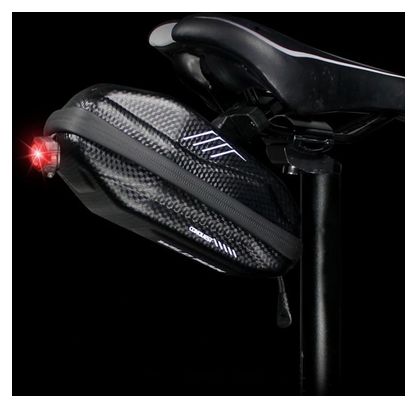 Sacoche de selle WILD MAN pour vélo étanche 0 8 L noire