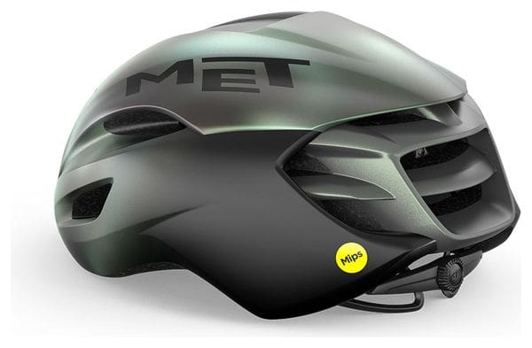 Casque Route MET Manta Mips Irisé Vert