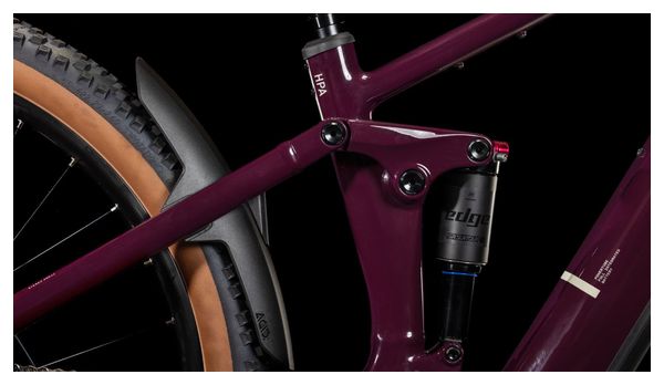 VTT Électrique Tout-Suspendu Cube Stereo Hybrid One22 Pro 600 Shimano Cues 10V 600 Wh 29'' Rouge Amarone 2025