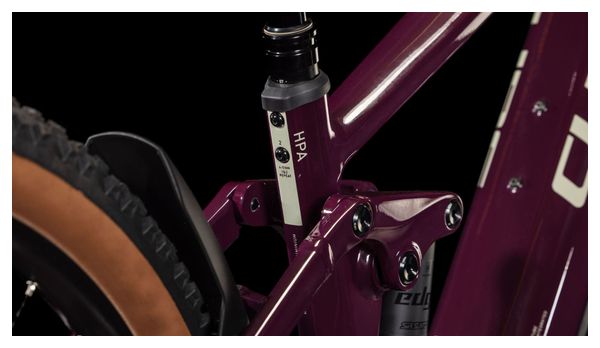 VTT Électrique Tout-Suspendu Cube Stereo Hybrid One22 Pro 600 Shimano Cues 10V 600 Wh 29'' Rouge Amarone 2025