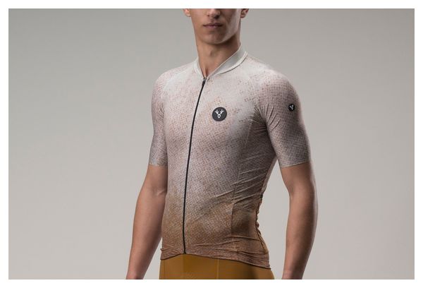 LeBram Glières Pulse Ocre Jersey met korte mouwen
