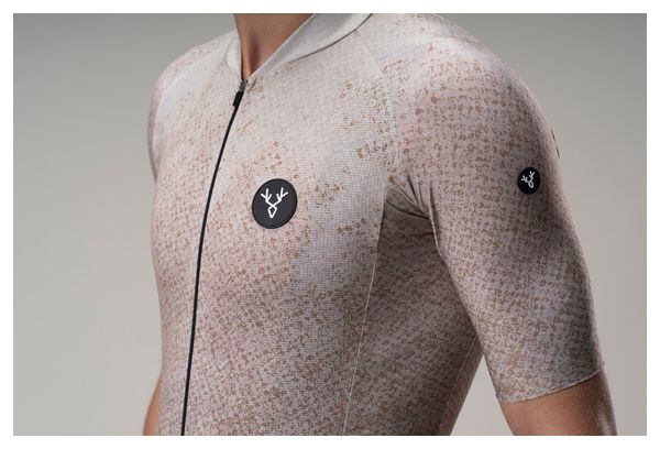 LeBram Glières Pulse Ocre Jersey met korte mouwen