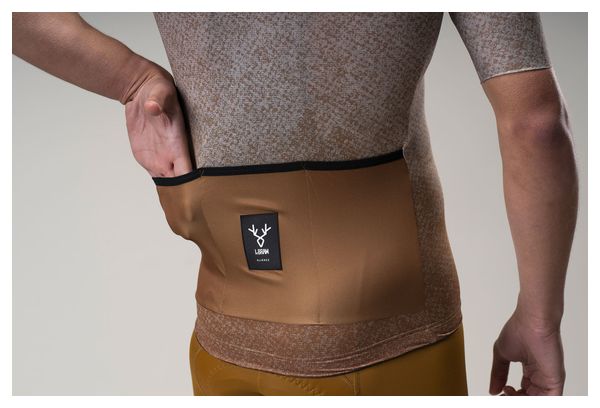 LeBram Glières Pulse Ocre Jersey met korte mouwen