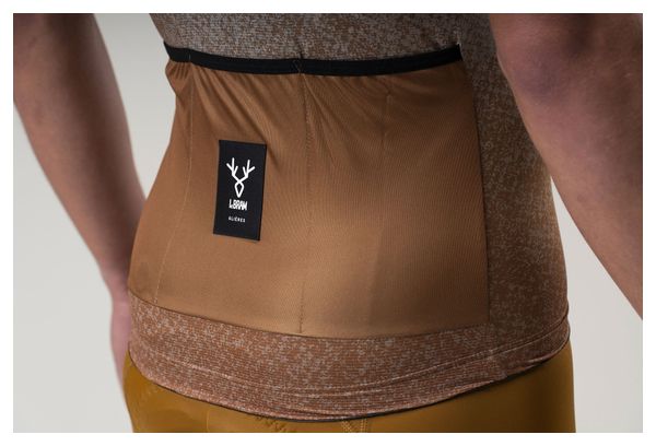 LeBram Glières Pulse Ocre Jersey met korte mouwen
