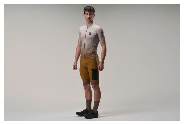 LeBram Glières Pulse Ocre Jersey met korte mouwen