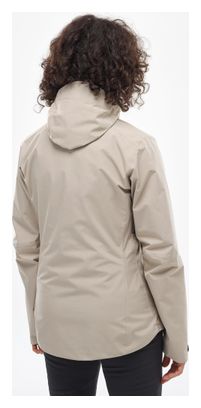 Veste Manches Longues Femme Millet Seneca Gore-Tex 2L Beige