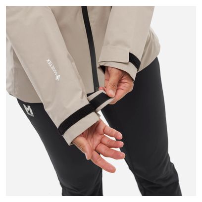 Veste Manches Longues Femme Millet Seneca Gore-Tex 2L Beige