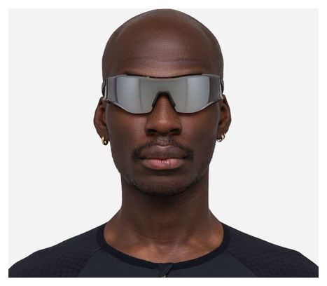 Rapha Letras Brille Schwarz/Spiegel