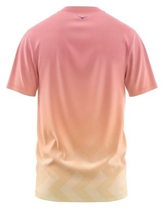 Maglietta Hoka Les Templiers All Day Rosa/Arancione Uomo