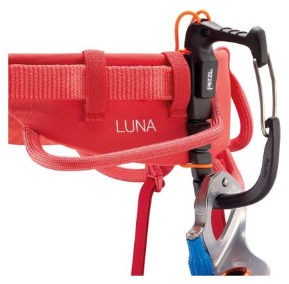 Petzl Luna Koralle Klettergurt Frau