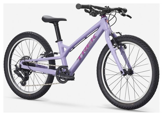 VTT Enfant Rigide Trek Wahoo 20 Path Microshift 8V 20'' Violet 