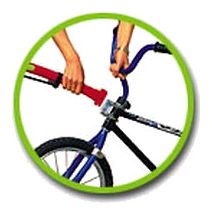 TRAIL-GATOR Tandem Tow Bar for Kids Bikes Red