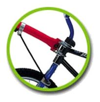 TRAIL-GATOR Barre Tandem de Remorquage pour Vélo Enfant Rouge