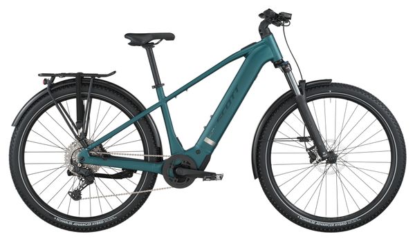 Mountain Bike elettrica semirigida Scott Axis 30 Shimano 10V 540Wh Bosch 75 Nm 29'' Verde