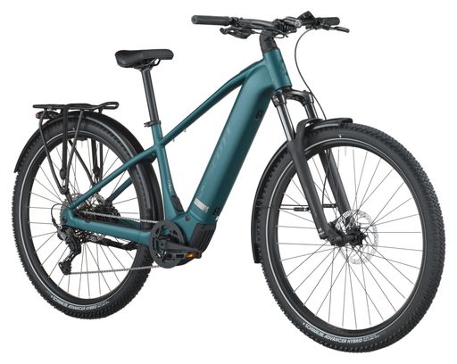 Mountain Bike elettrica semirigida Scott Axis 30 Shimano 10V 540Wh Bosch 75 Nm 29'' Verde