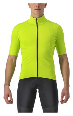 Castelli Perfetto RoS 2 Wind Short Sleeve Jersey Fluo Yellow