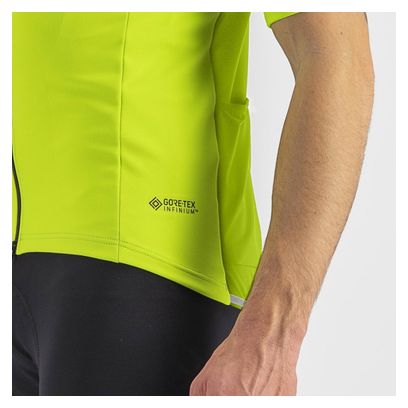 Castelli Perfetto RoS 2 Wind Short Sleeve Jersey Fluo Yellow