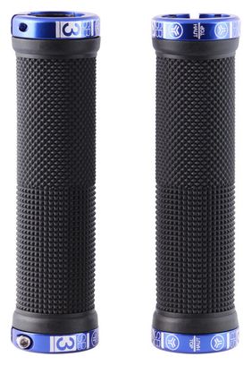 Pair of SB3 Kheops Black/Blue Grips