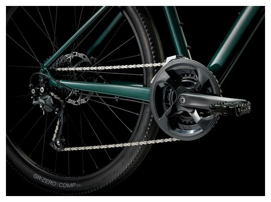 Vélo Fitness Trek Dual Sport 2 Shimano Acera / Altus 9V 650mm Vert Foncé