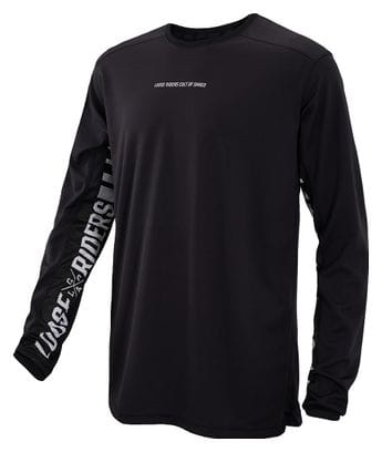 Loose Riders Stealth Black Long Sleeve Jersey
